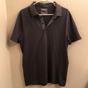 NWOT Express Men’s Solid Performance Polo
